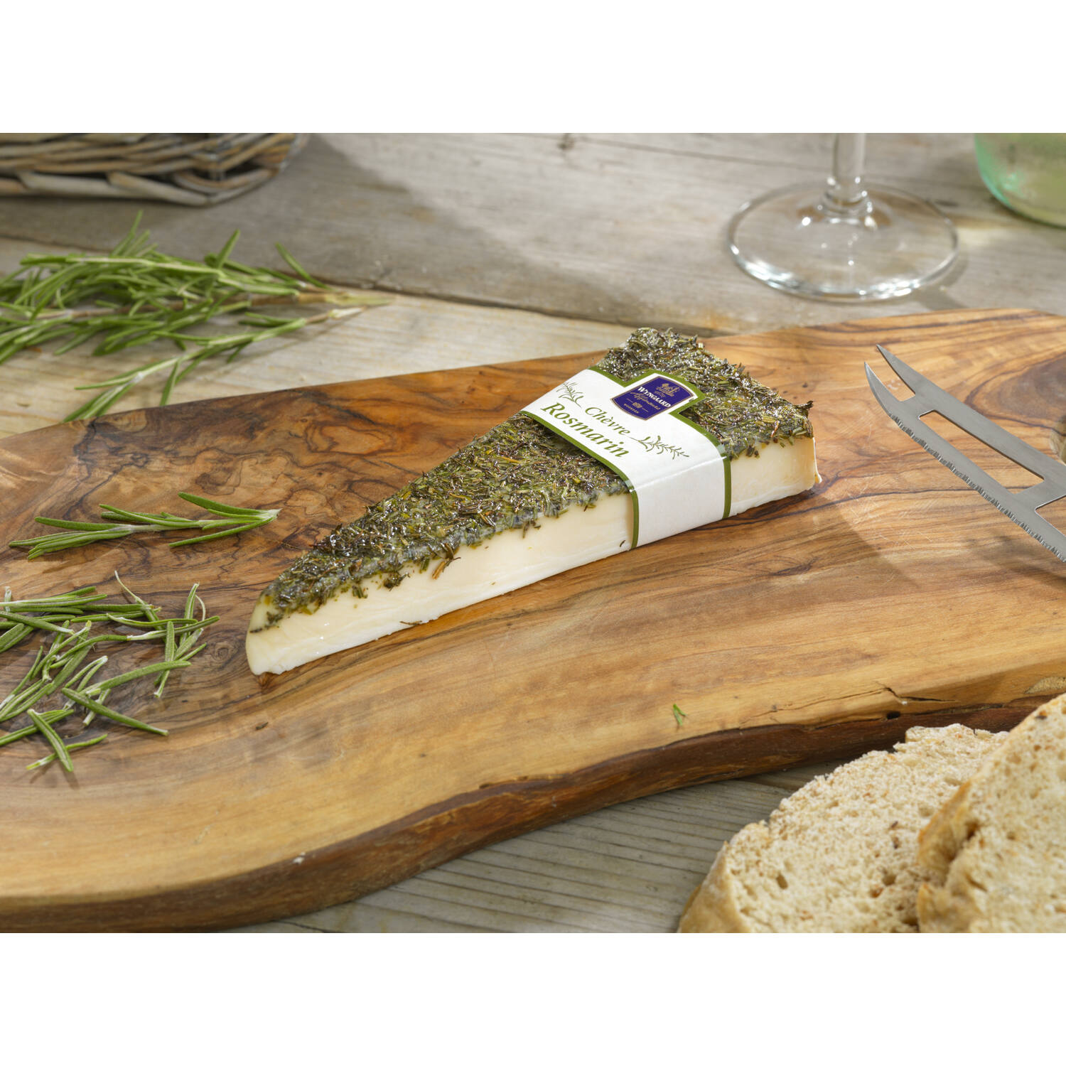Wyngaard Kaas Chèvre Rosmarin 120gr 
